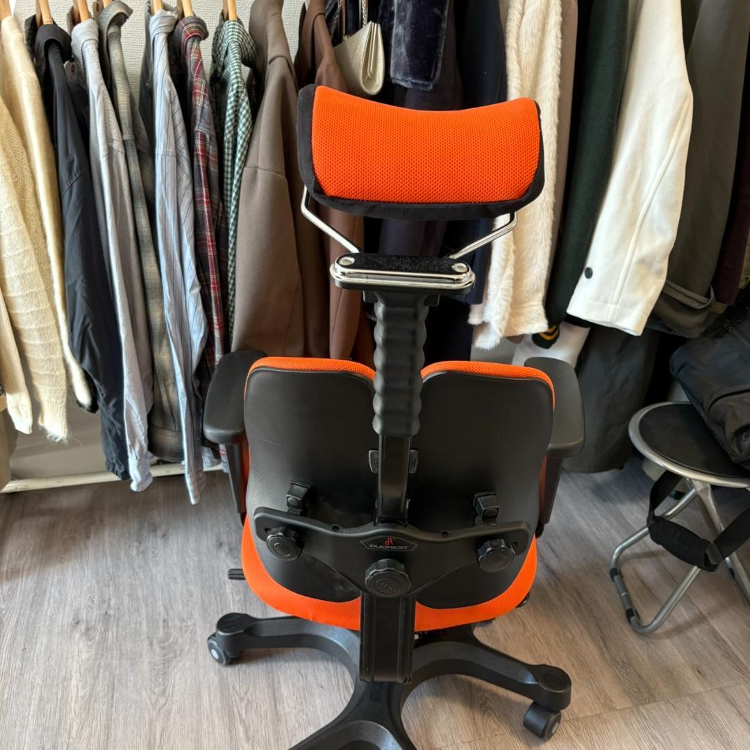 オフィスチェア DUOREST デュオレハイ デラックス DX オレンジ