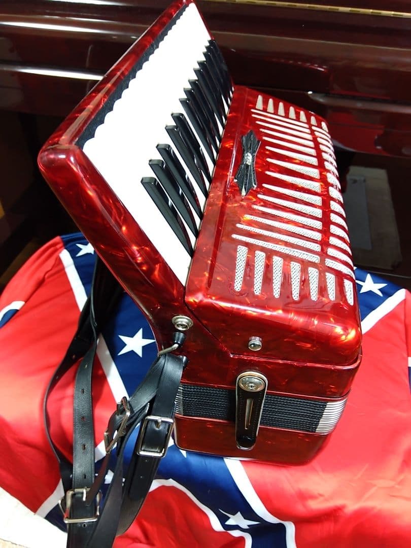 【即演奏可 大幅なメンテ完了品】YAMAHA YA-21アコーディオン