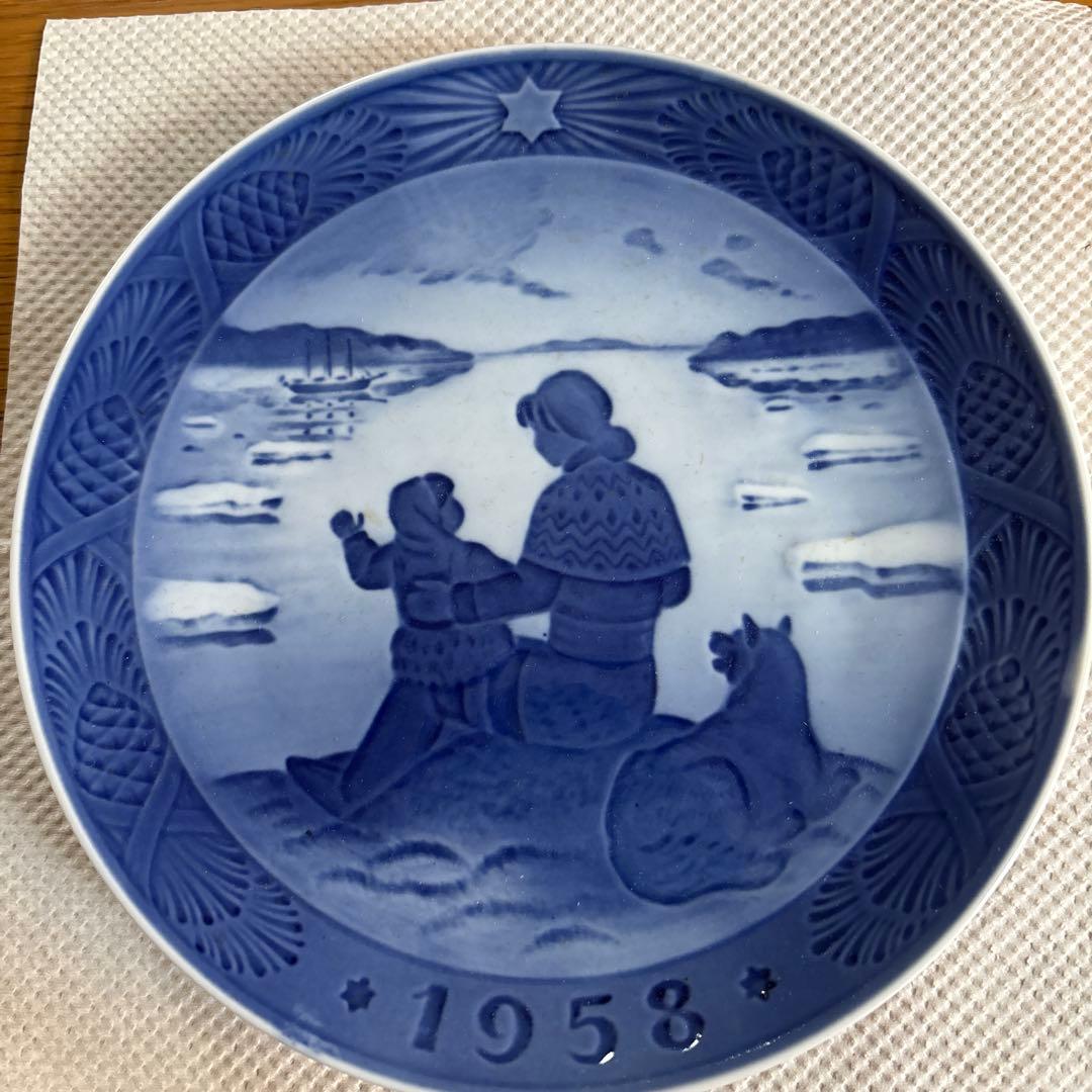 ロイヤルコペンハーゲン　1958年プレート
