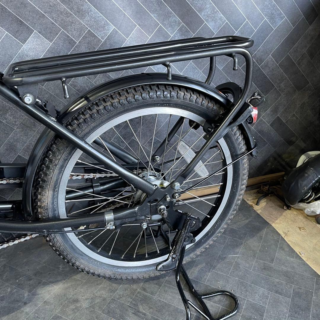 電動アシスト自転車 シティタイプ ブラック