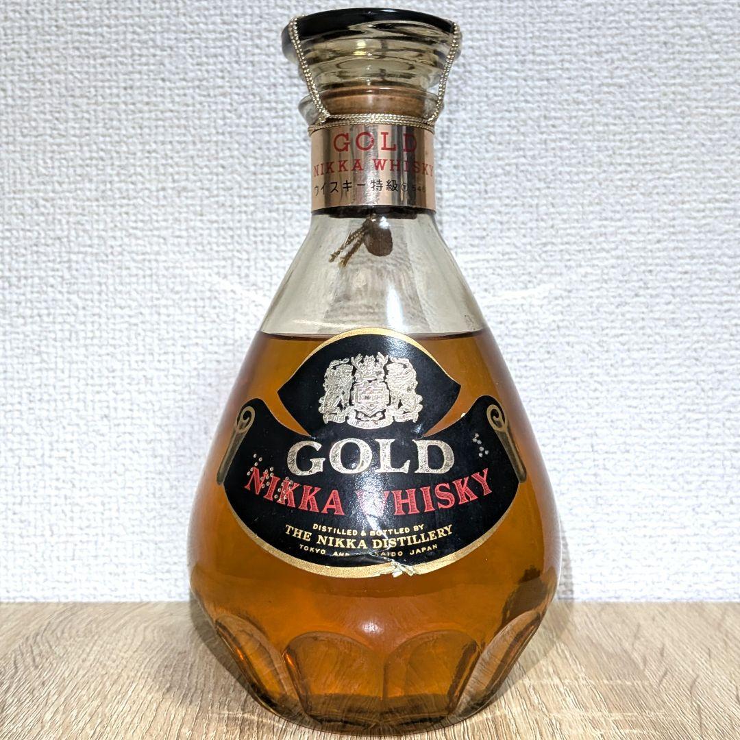 ニッカ　ゴールド　GOLD　特級　従価税率適用　720ml 43％　古酒　未開栓
