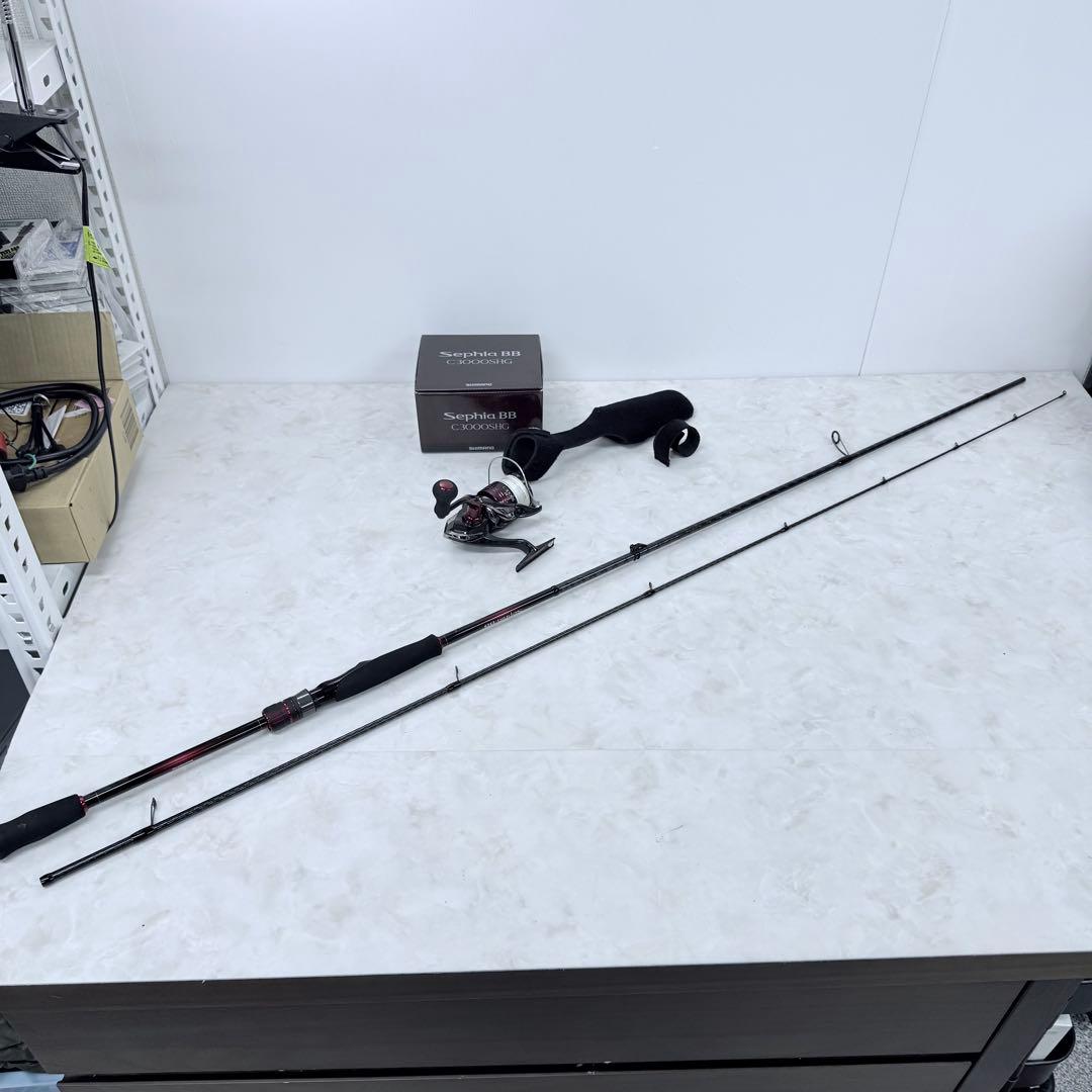 シマノセフィアBB S83ML リール　小物セット