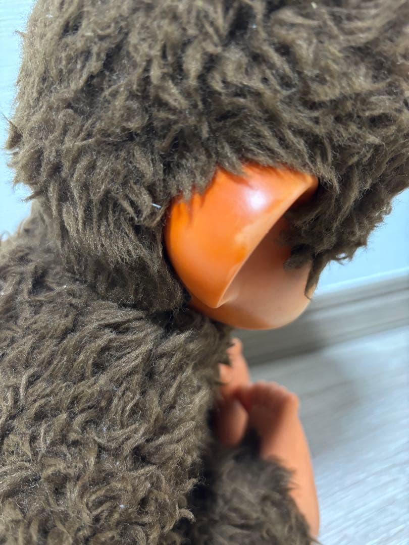 昭和レトロ　モンチッチ初代Lサイズ　ぬいぐるみ