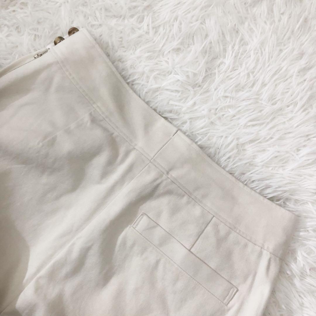 極美品 マーガレットハウエル 25SS ウォッシュドコットンツイル トラウザー