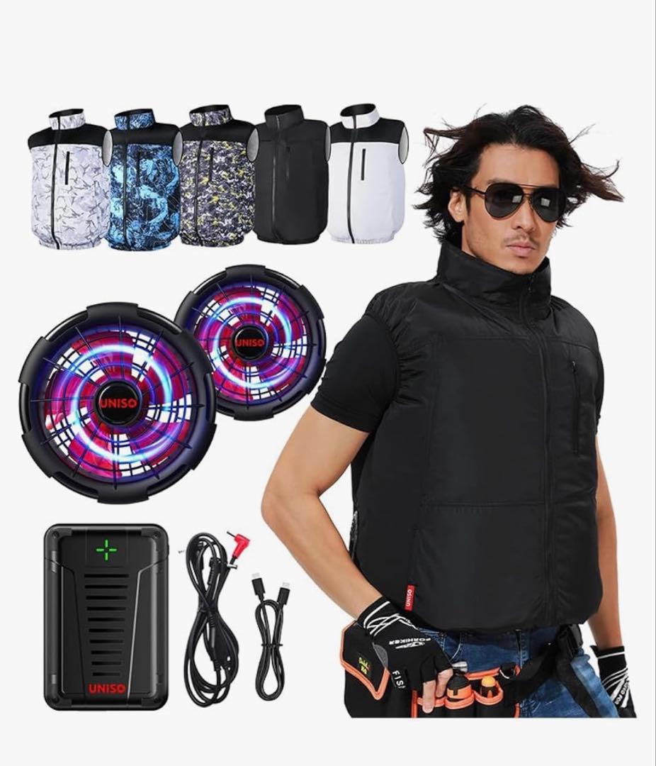 UNISO 空調服 115L/秒 24V