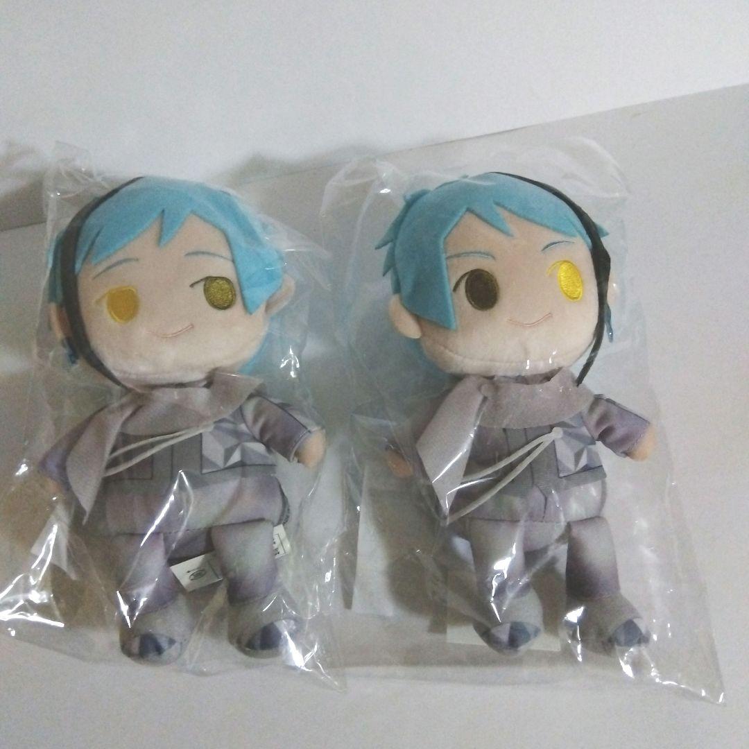 ツイステ　きみとふれんず　フロイド　ジェイド　プラチナジャケット　ぬいぐるみ