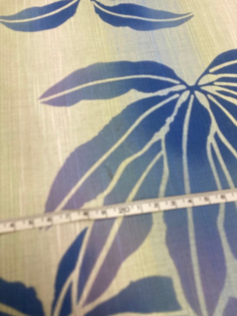 美品の新品未使用　伊勢型紙の浴衣反物　⭐︎写真追加しました