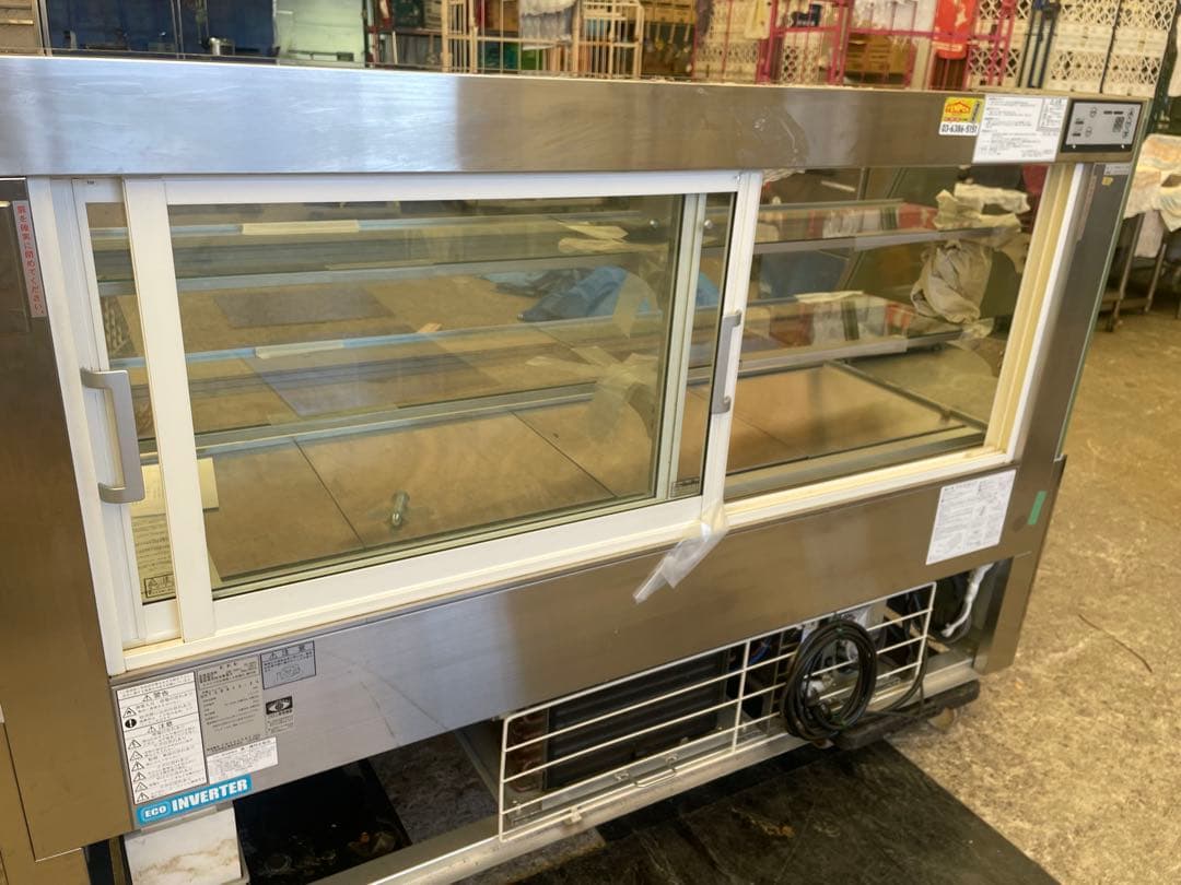 訳あり2022年製 大和冷機 対面冷蔵ショーケース TCR613-EC