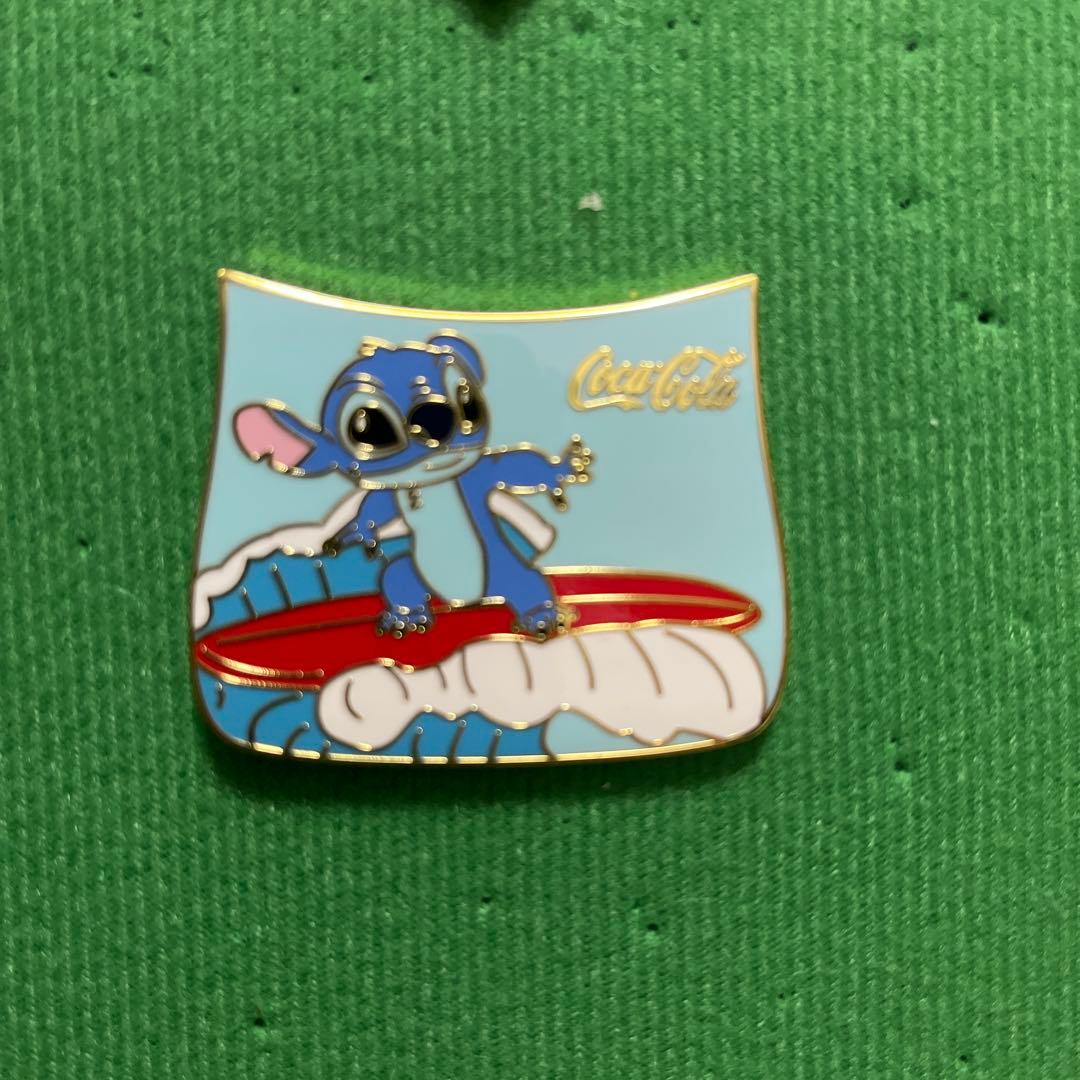 Coca-Cola スティッチ ボトル型　ピンズ　6個セット
