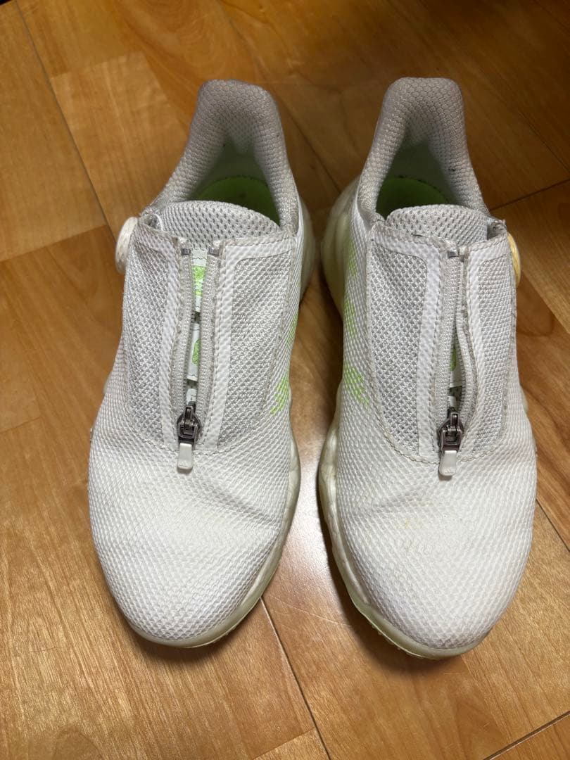 adidas BOAゴルフシューズ ホワイト/ライム