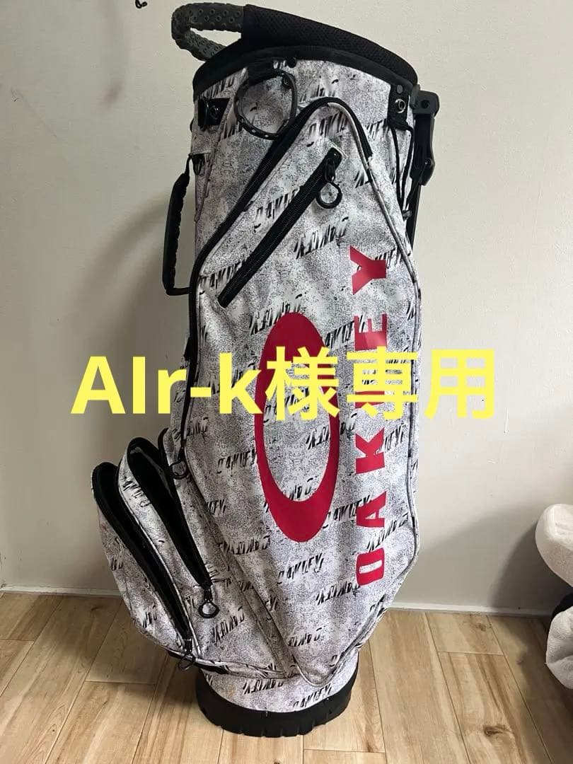 【美品】OAKLEY オックリー スタンドキャディバッグ