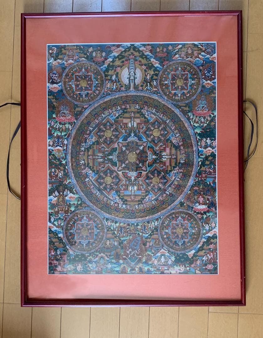 曼荼羅　手描き　肉筆