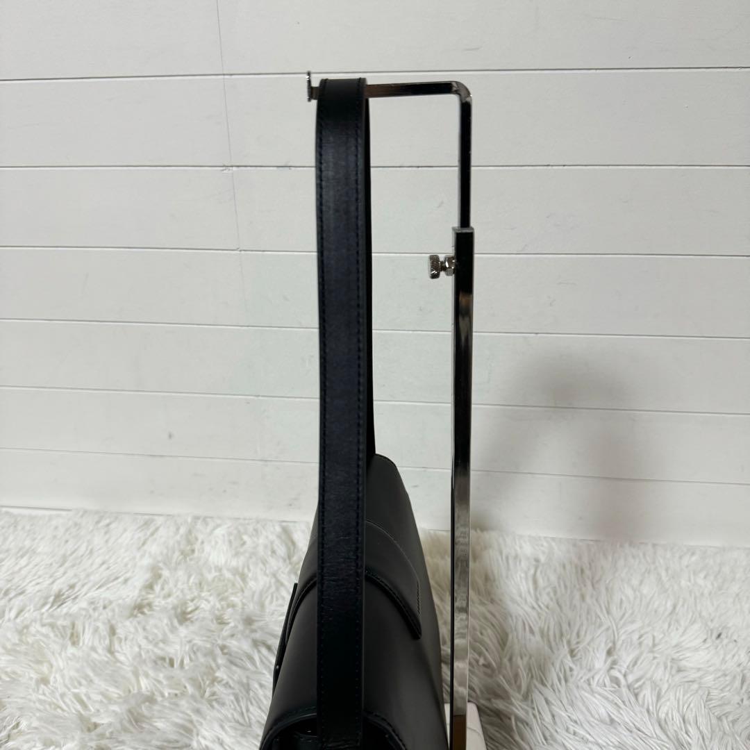 未使用級✨Longchamp ロンシャン ボックストロット　ブラック　レザー