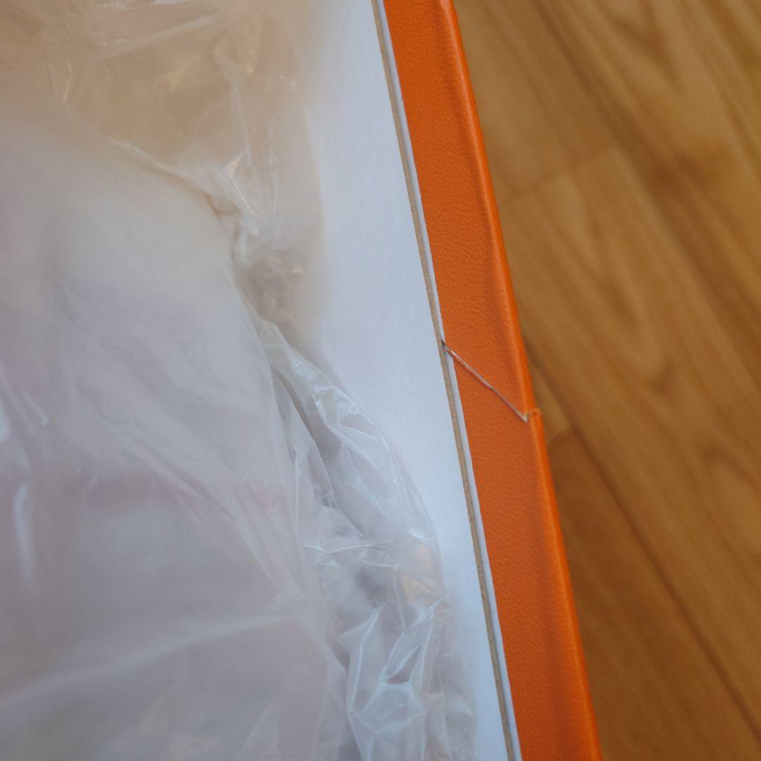 HERMES 箱付き バスタオル ピンク・ホワイト