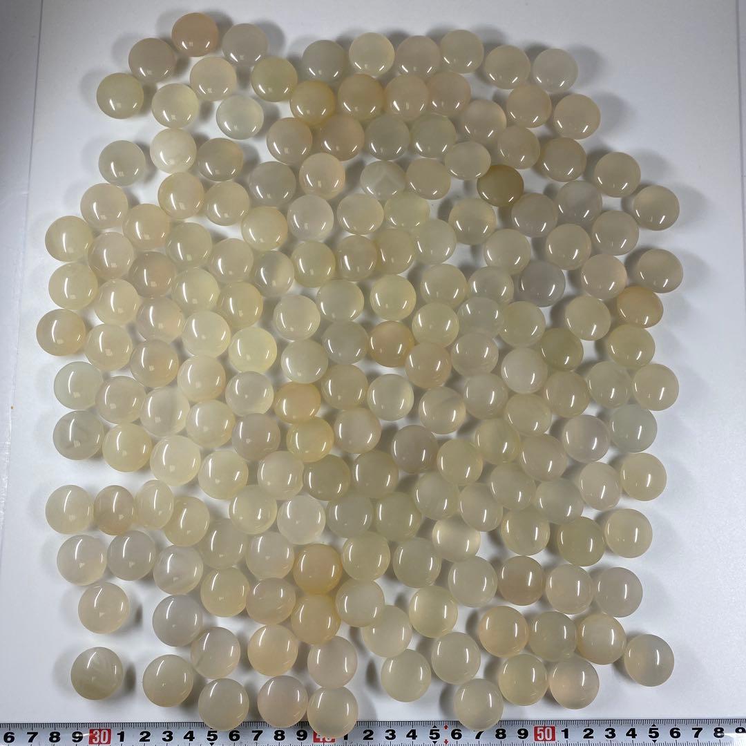 本瑪瑙　極太碁石　ゴケ付 トコヒカ　東な7-0323☆2F