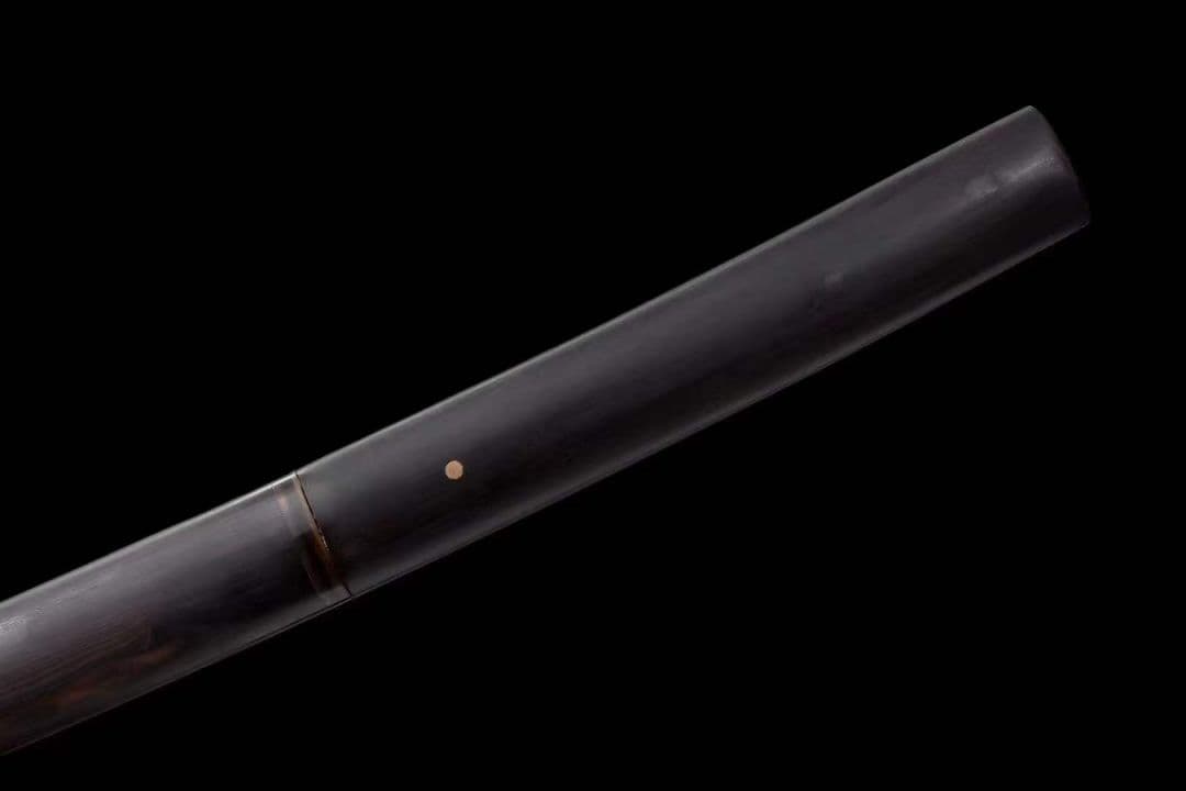 黒檀天梯居合刀  古兵器 武具　刀装具　日本刀　模造刀 居合刀