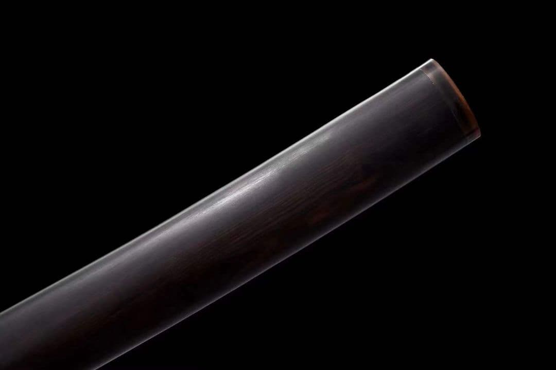 黒檀天梯居合刀  古兵器 武具　刀装具　日本刀　模造刀 居合刀