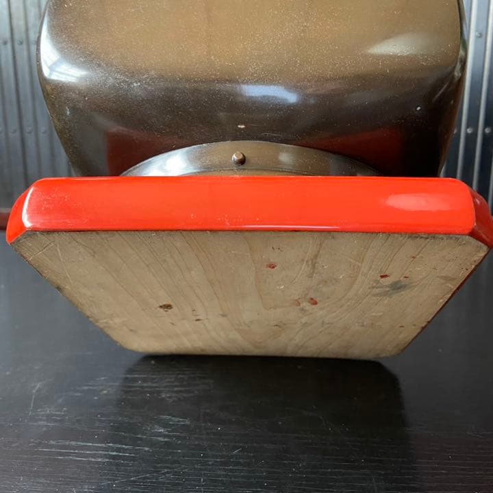 唐金四方火鉢　谷口造　火鉢　漆台　手あぶり火鉢