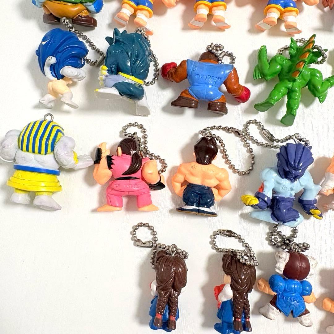 カプコン ヴァンパイアハンター ストリートファイター フィギュア キーホルダー