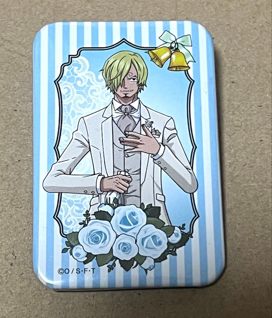 ワンピース サンジ お台場 ウエディング 缶バッジ バラティエ