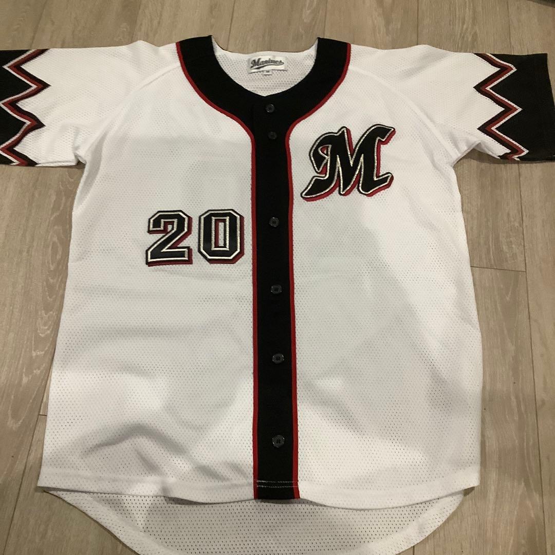 千葉ロッテマリーンズ　薮田安彦　誠ユニフォーム　Mサイズ　未使用