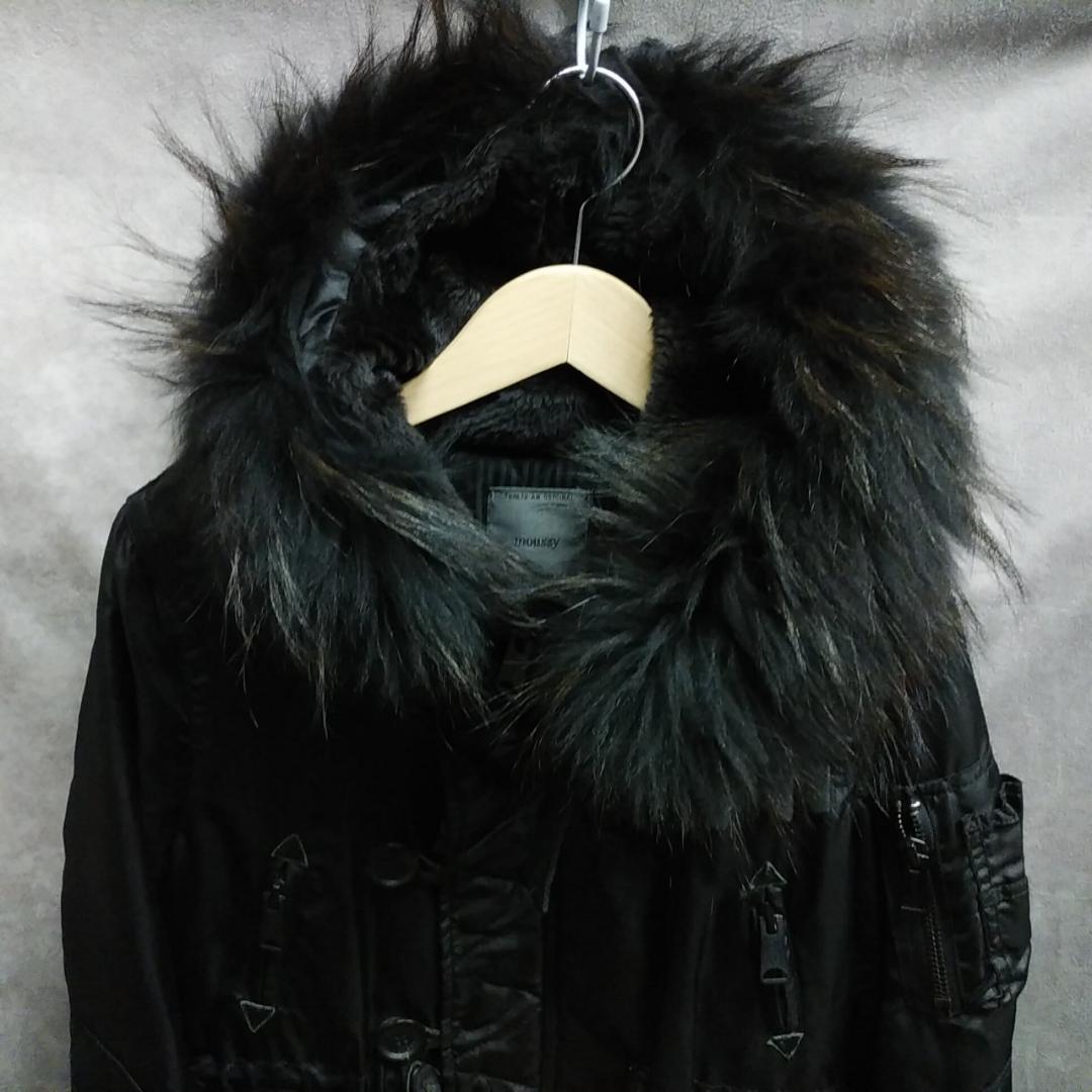 y2k　moussy　ミリタリー　ファーコート　フェアリーグランジ　平成ギャル