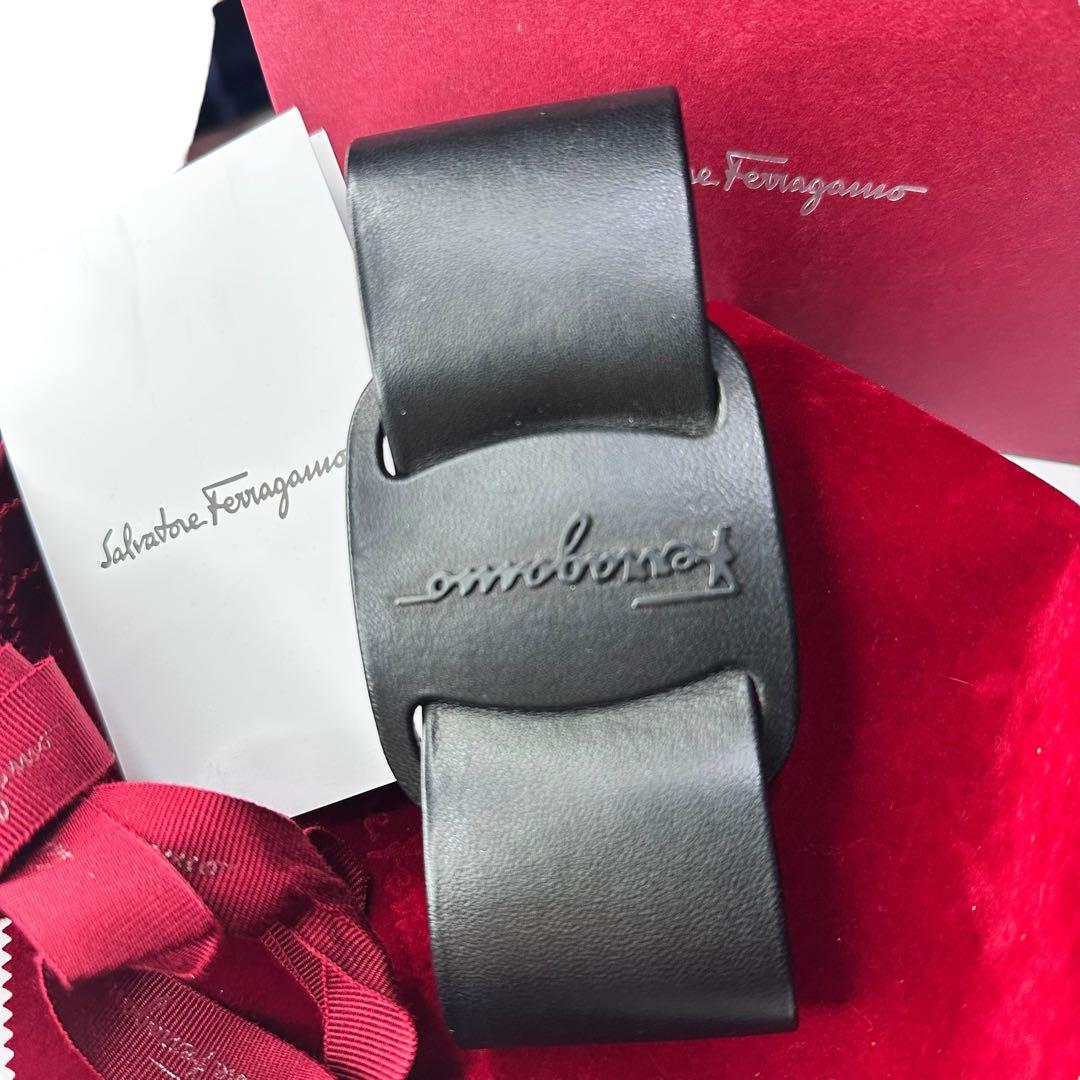 希少✨フェラガモSalvatore Ferragamo バレッタ ヴァラ・リボン