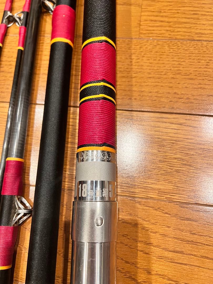 まる がまかつ がま石 18号 並継 5.4m　石鯛 未使用に近い