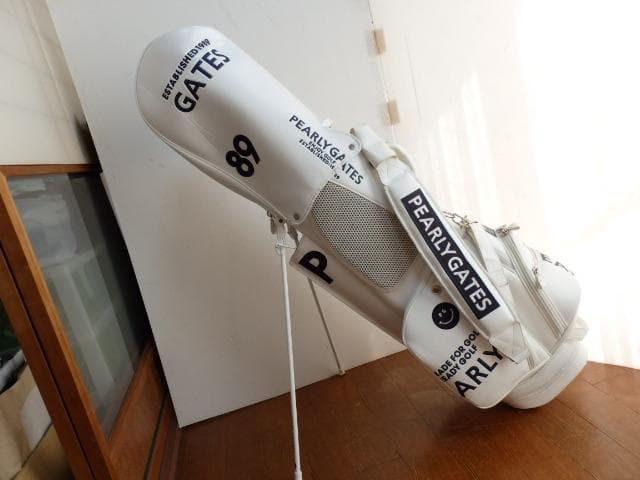 良好：人気のPEARLY GATES スタンドバッグ：<LIMITED06>