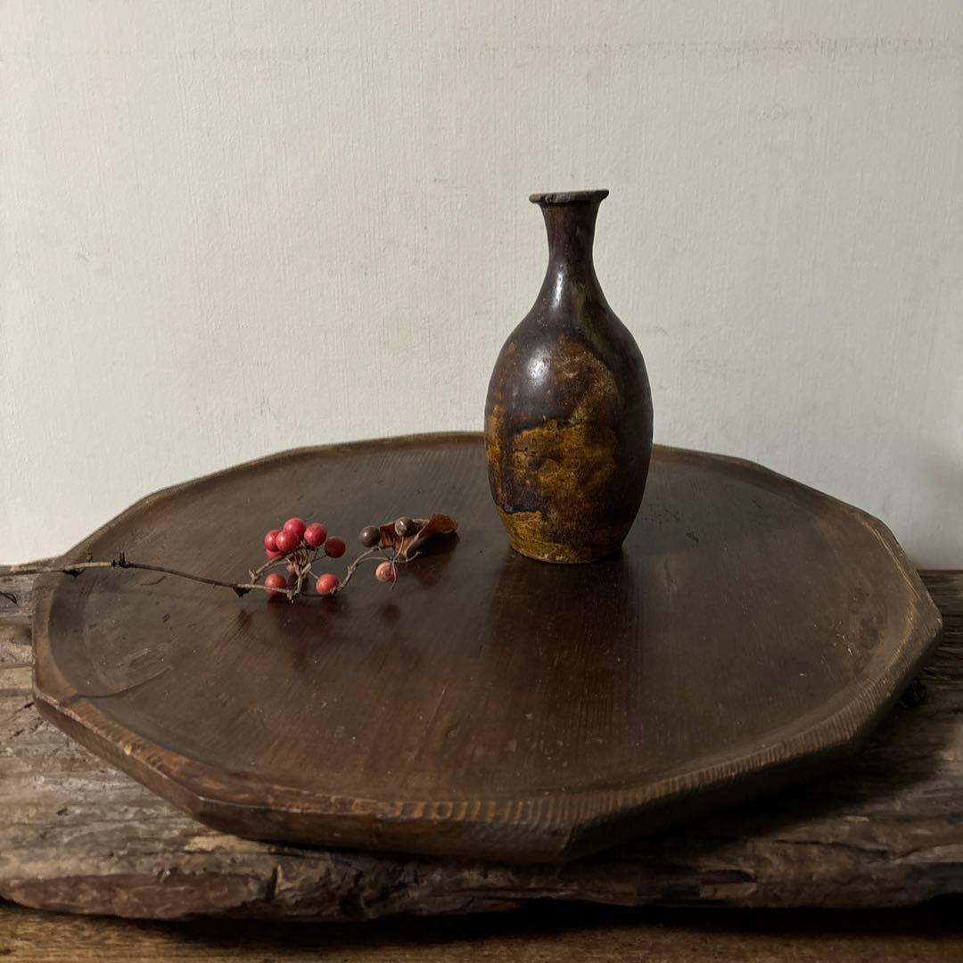 古瀬戸徳利　美濃　花器　古道具　古備前　古丹波花入　川瀬俊朗　向田邦子　李朝