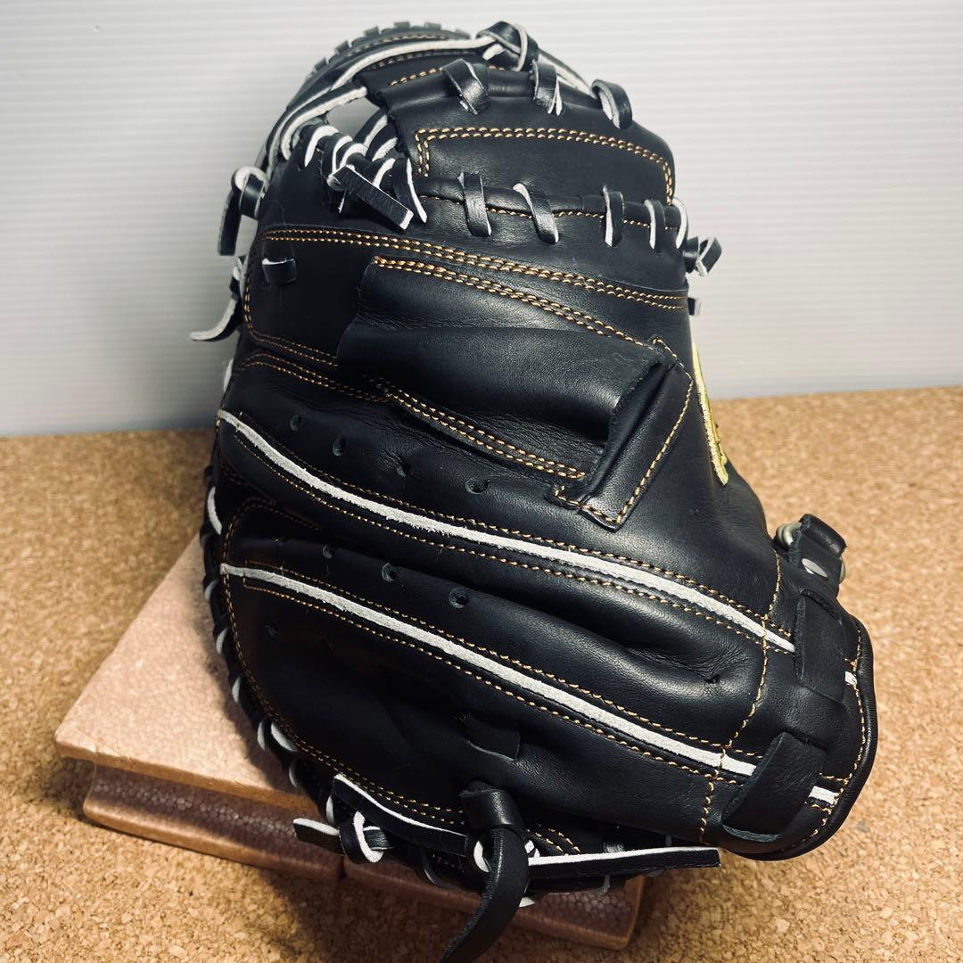 【美品】ZETT軟式グラブ捕手用ウィニングロードBRCB33512右投/一般大人