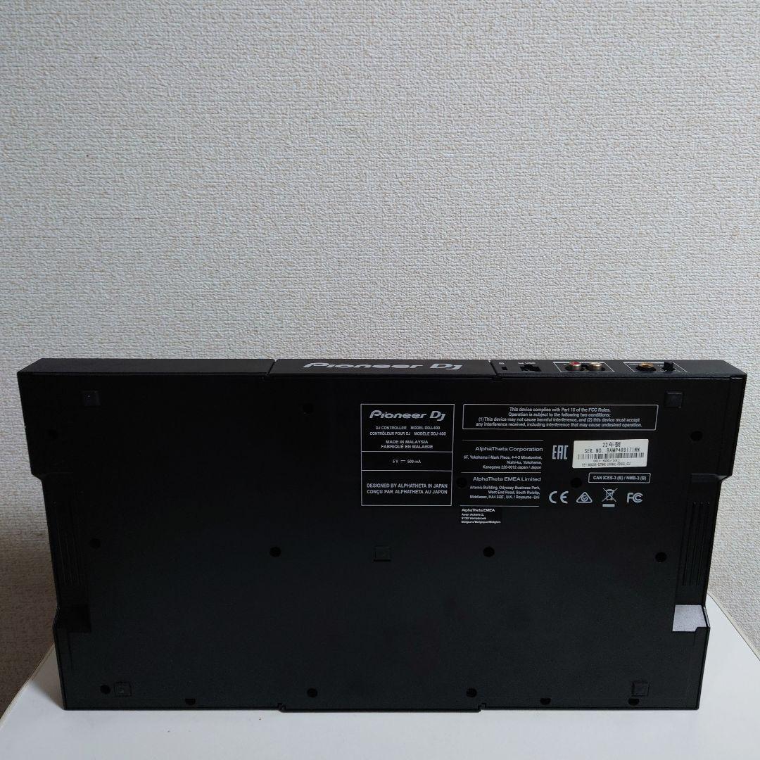 Pioneer DJコントローラー DDJ-400 2022年製　箱あり　説明書