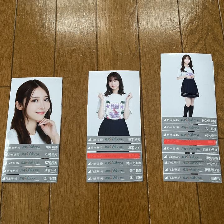 乃木坂　北海道ライブT  生写真