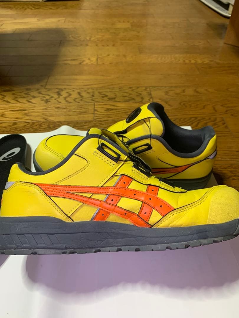 ASICS CP306 BOAシステム安全靴 イエロー