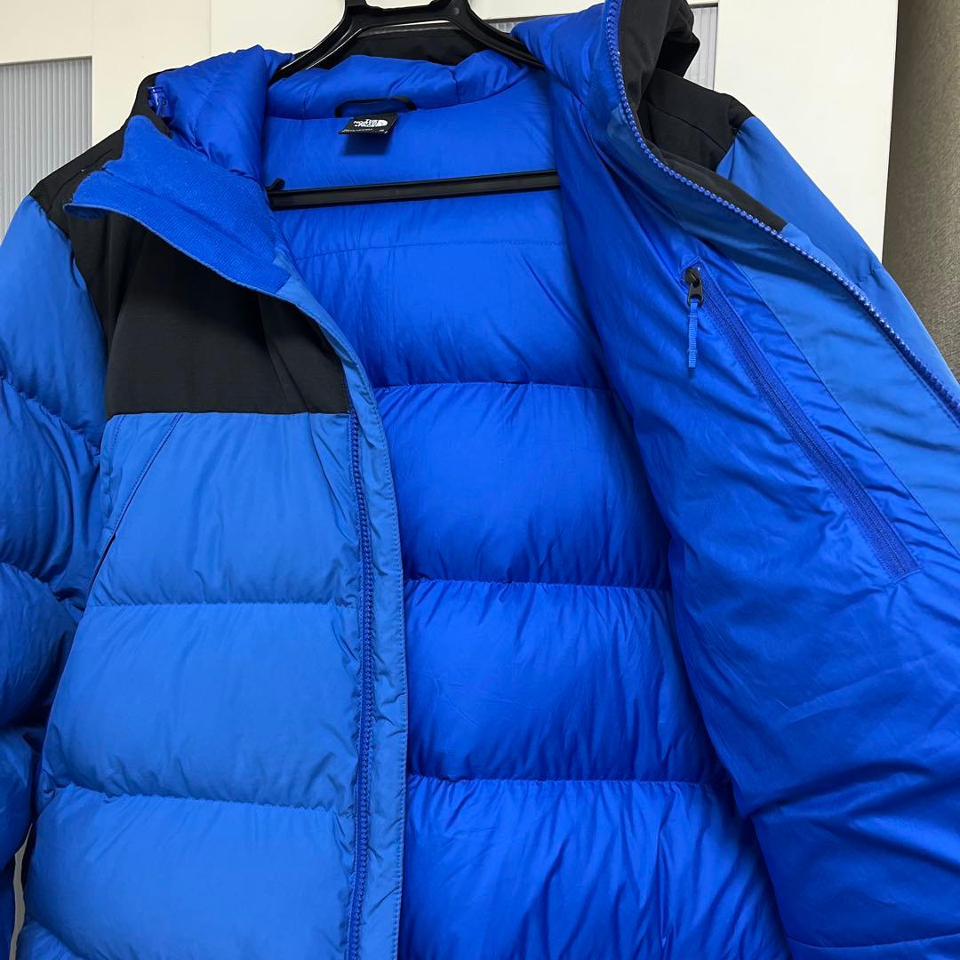 THE NORTH FACE ダウンジャケット XL 青/黒