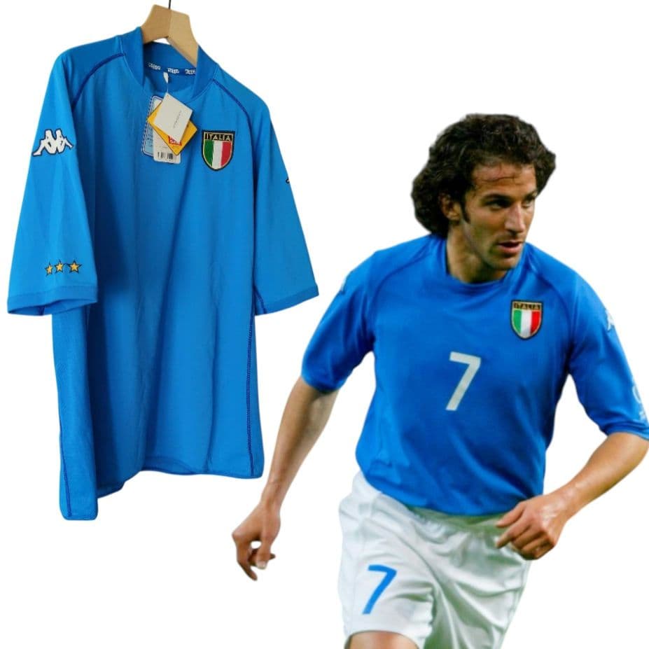 新品デッドストック サッカーイタリア代表ユニフォーム 02年日韓W杯 Kappa