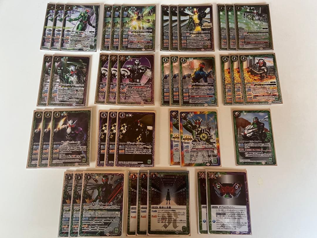 バトスピ　仮面ライダーW ダブル　デッキ