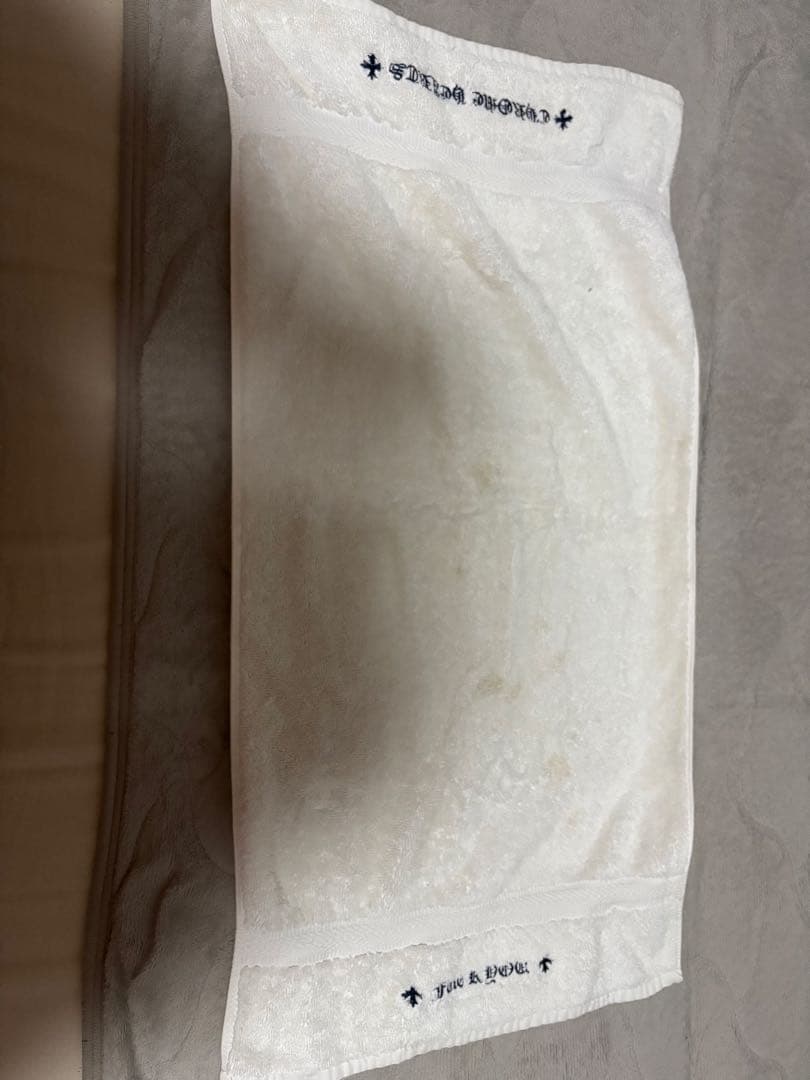 OLD CHROME HEARTS ロゴ FUCK YOU刺繍 フェイスタオル