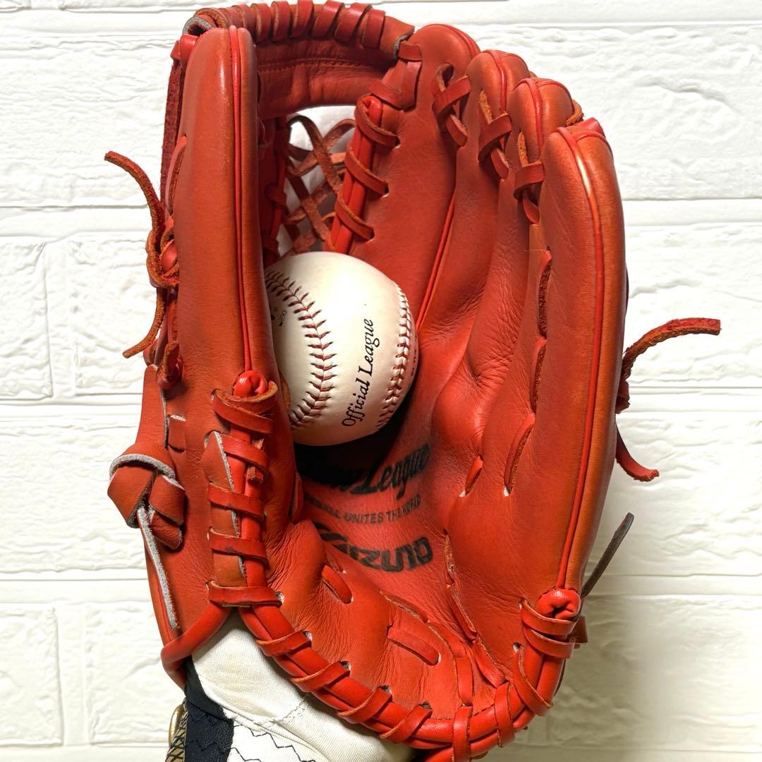 【美品】MIZUNO BuwLeague 軟式 グローブ ミズノ ビューリーグ