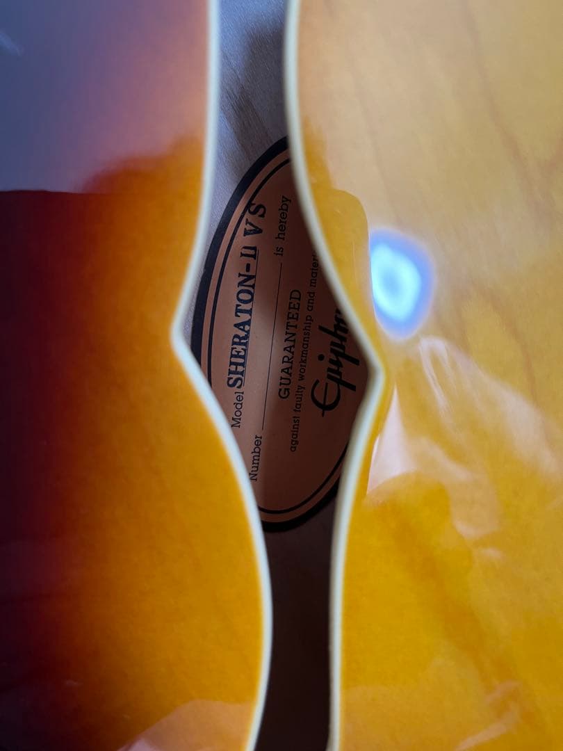 【いーびん】Epiphone ES-335 シェラトンII VS