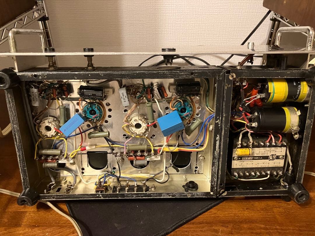 6CA10 シングルアンプ 真空管アンプ 音でますが念のためジャンク扱い