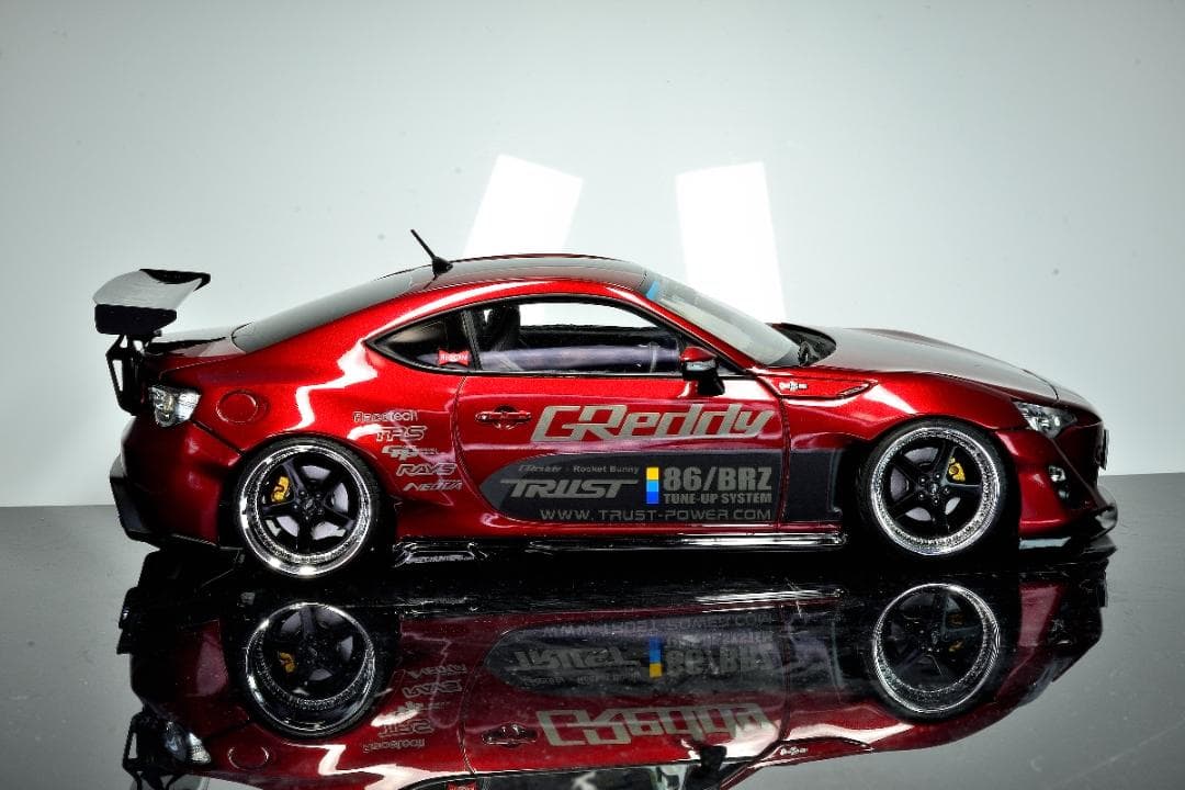 【アオシマ 1/24】TOYOTA86 ”GREDDY&ROCKETBUNNY