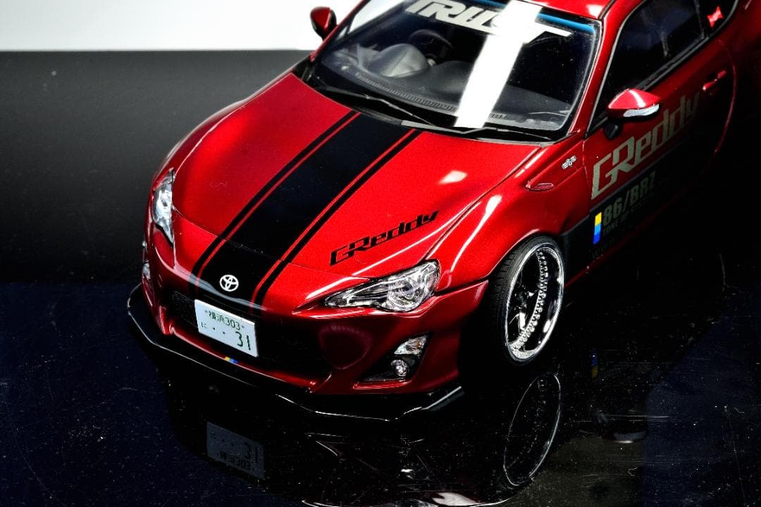 【アオシマ 1/24】TOYOTA86 ”GREDDY&ROCKETBUNNY
