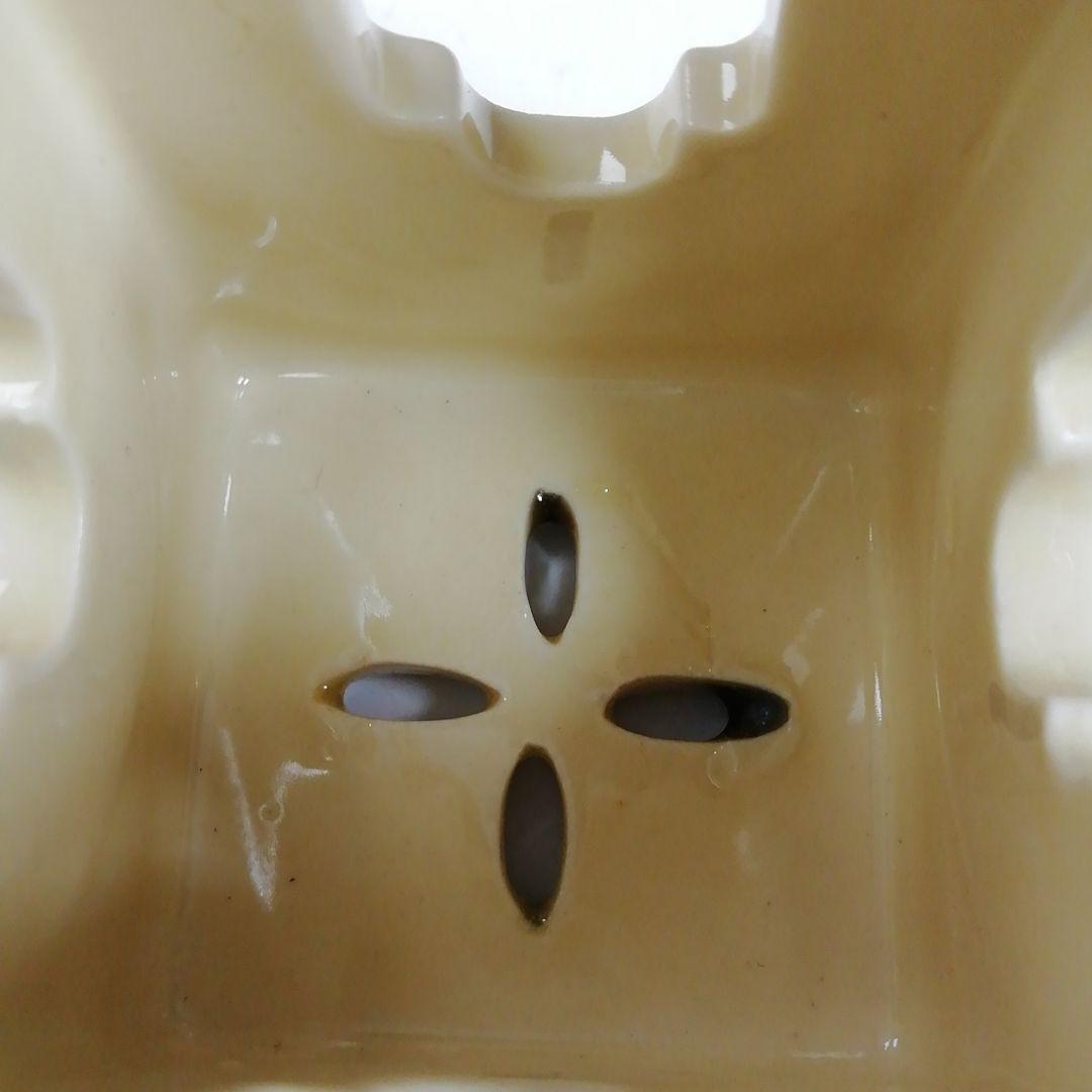 Ｗ１０２　蓋置　『長崎三彩』『天主堂　江口秀山 作』　共箱　茶道具