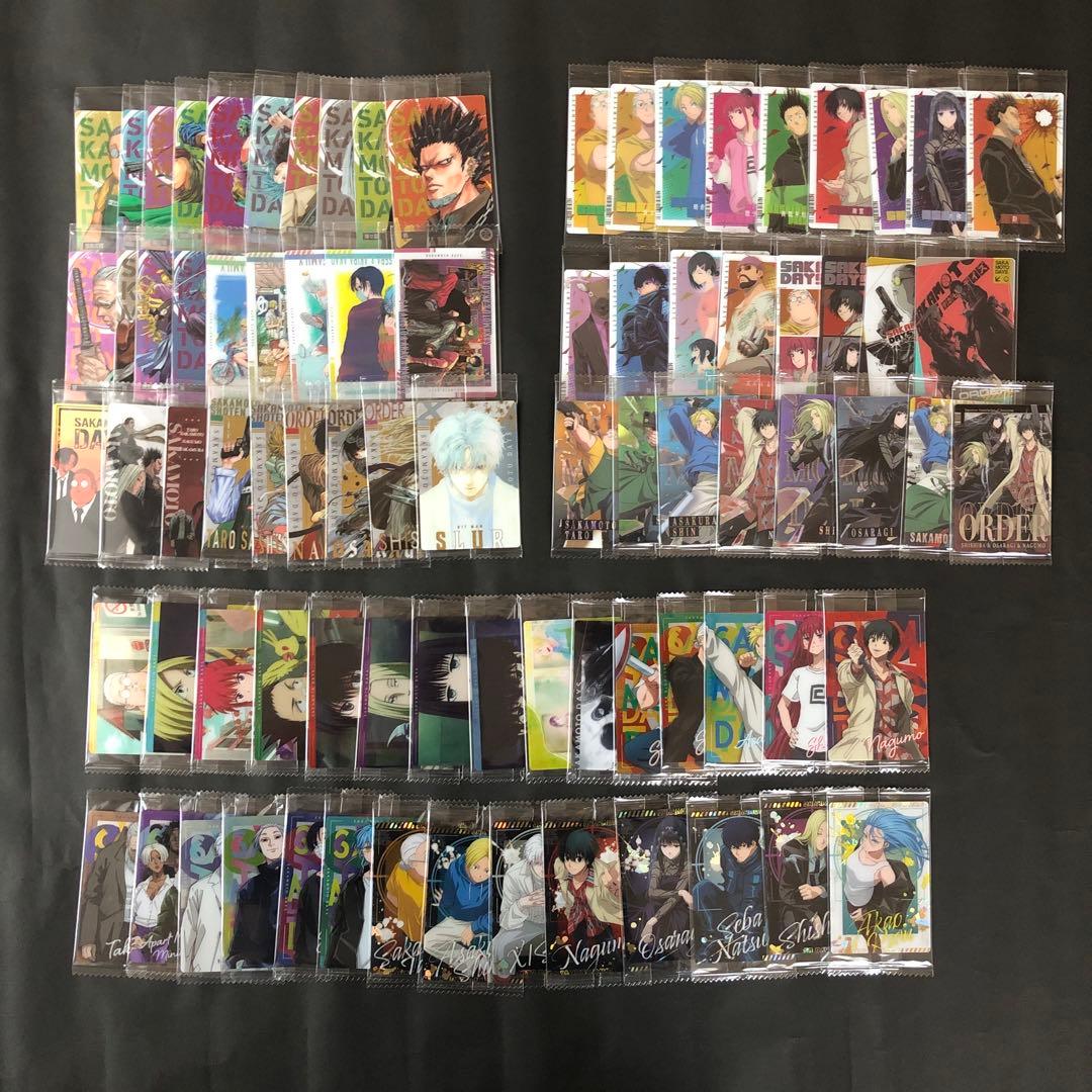 SAKAMOTO DAYS 原作、アニメ1、2、ウエハースカード コンプリート