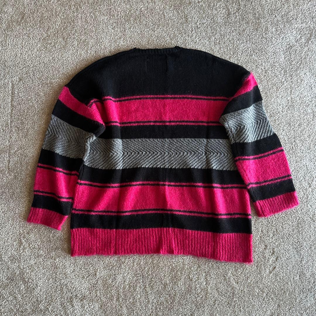 トップス dairiku boarder Knit