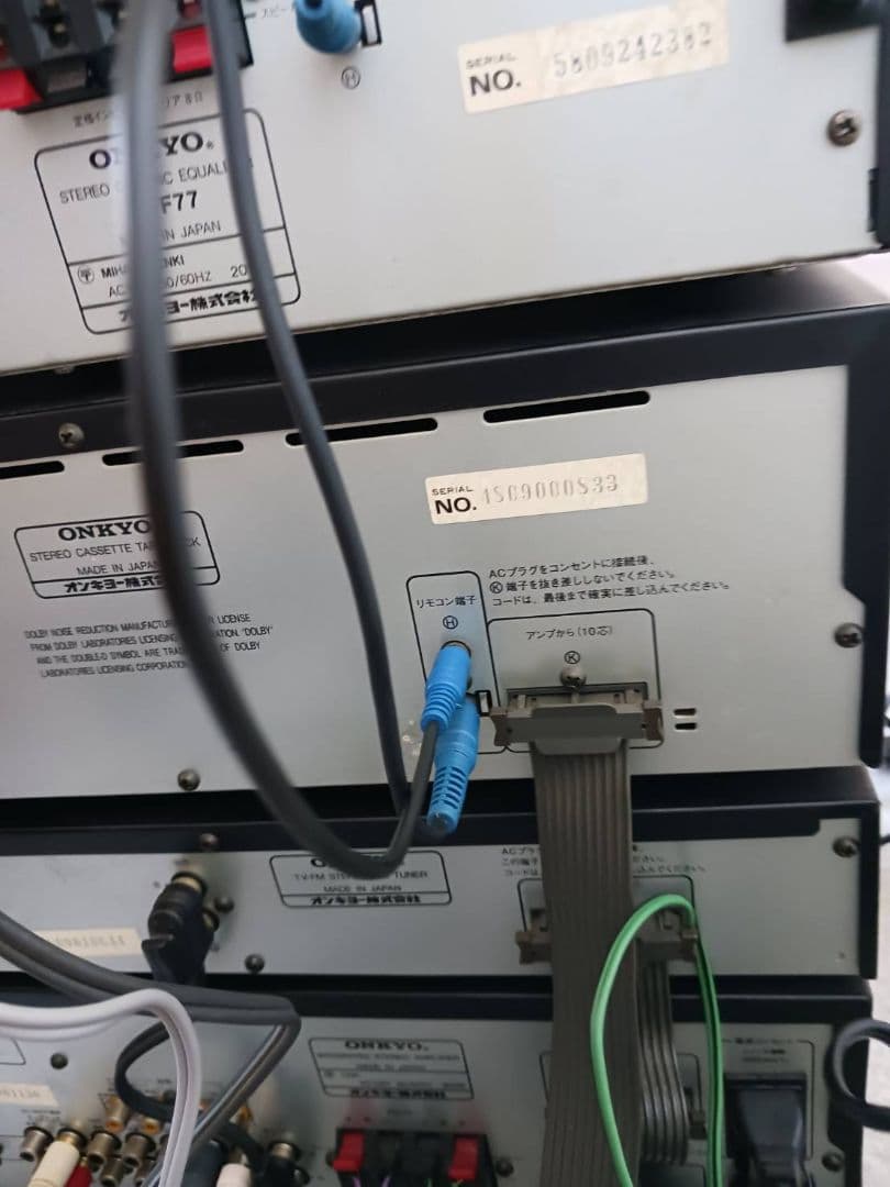 ONKYO DX-F77 ミニコンポ トリプルプレーヤー