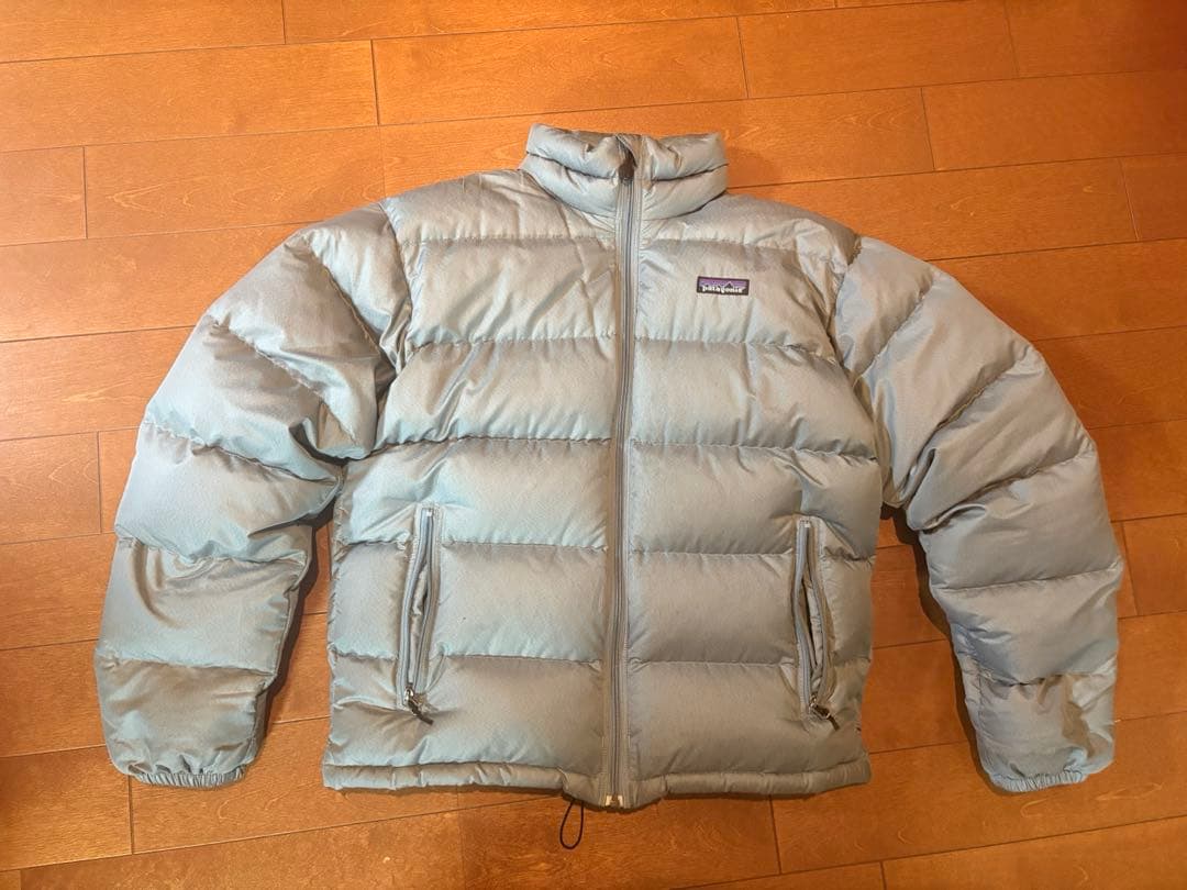 90s〜00s Patagonia ライトブルーダウンジャケット