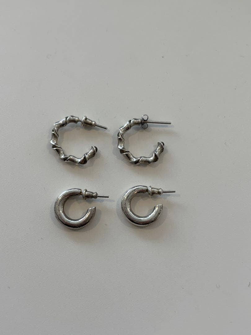 meian メイアン シルバーリング2種 シルバー925