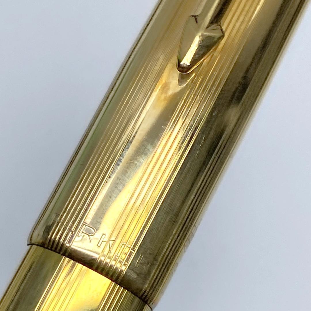 PARKER61 USA 12KGP ゴールド 万年筆